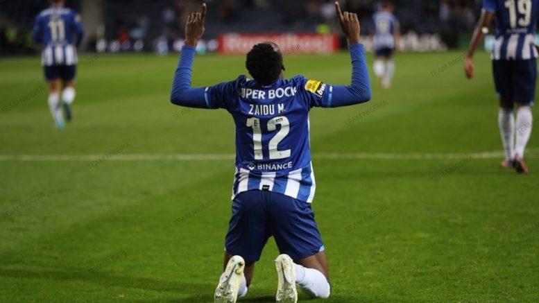 Zaidu Sanusi scores against former club in FC Porto home victory vs CD Santa Clara