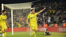 Lucas Pérez scores as relegation-battling Cadiz sink Barcelona at Camp Nou