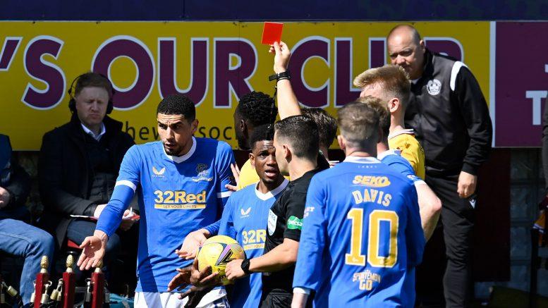 Leon Balogun picks red card in Rangers impressive away victory
