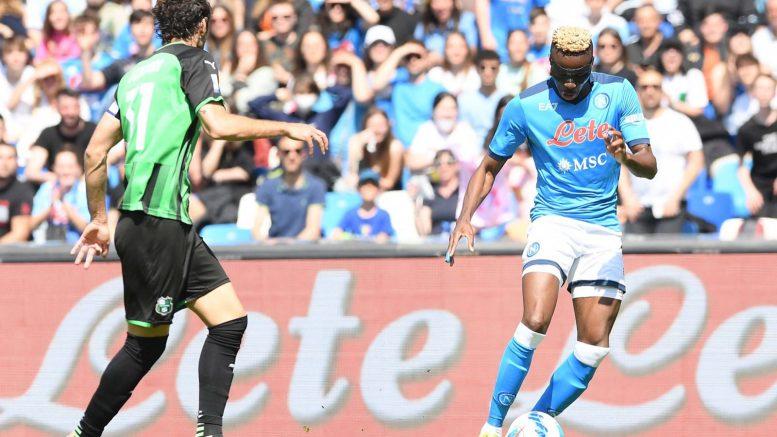 Napoli 6-1 Sassuolo: Victor Osimhen grab quickfire goal and assist