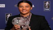 Sam Kerr of Chelsea crowned FWA Women's Footballer of the Year
