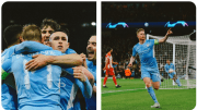 Manchester City 1-0 Atletico Madrid: De Bruyne's goal gives City advantage