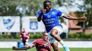 Henry Offia wraps up the scoring in Trelleborgs’ win over Vasteras