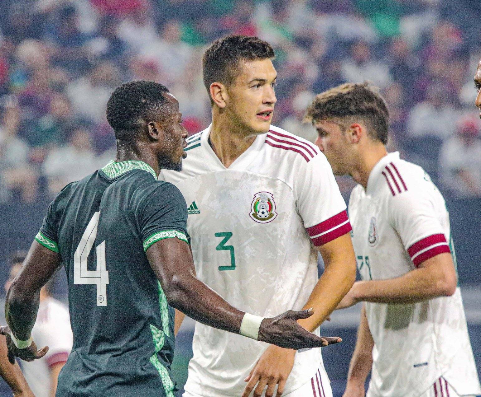 Mexico 2-1 Nigeria: Troost-Ekong own-goal seal victory for Mexico