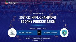 Rivers United set for NPFL landmark, to receive trophy vs Gombe United