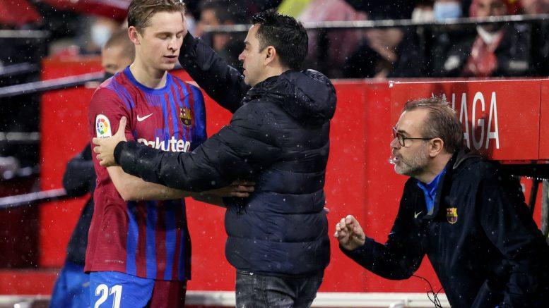 Barcelona President, Xavi hint on Frenkie de Jong leaving the Spanish side
