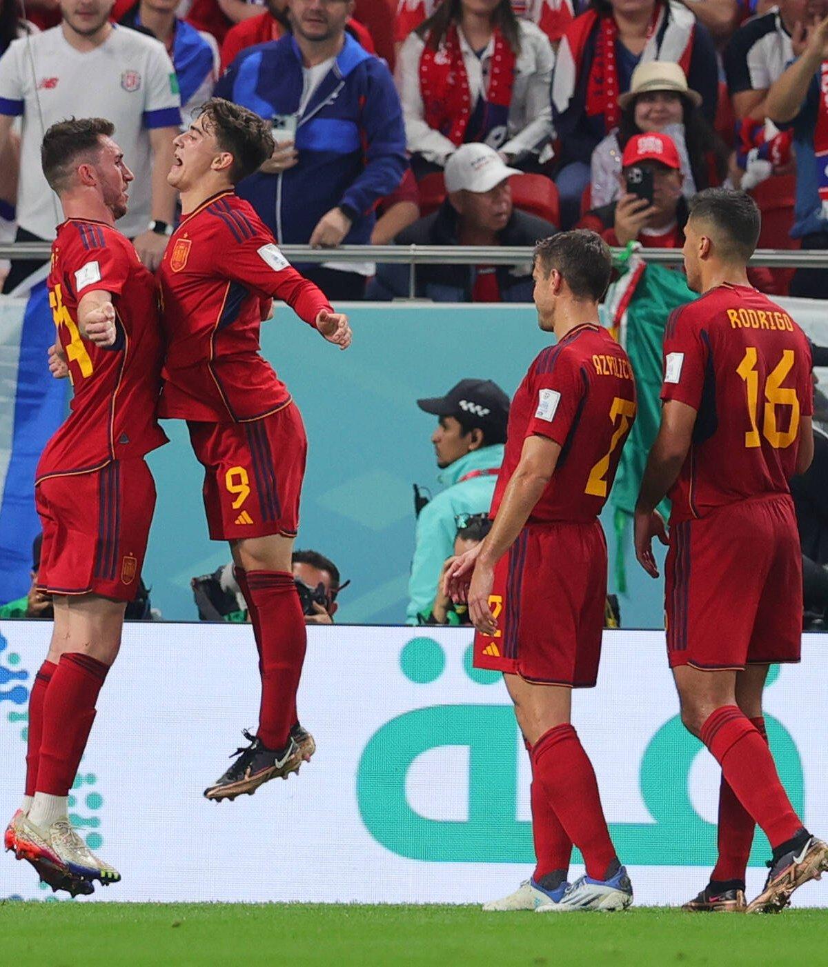 Seven heavens for Spain as they demolish Costa Rica in Group E 2022 Qatar World Cup opener