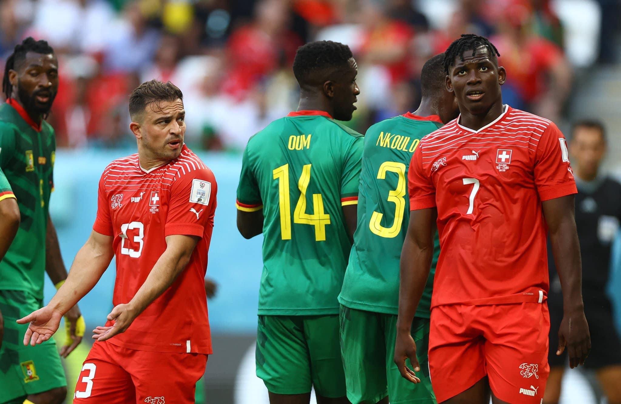 Cameroonian-born Breel Embolo steals victory for Switzerland vs Cameroon