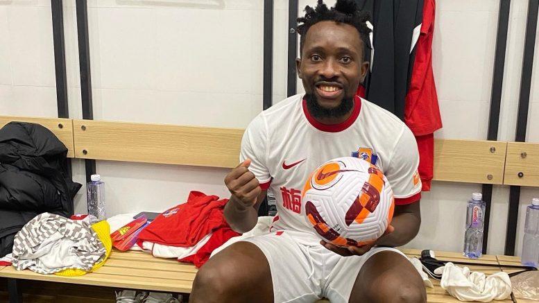 Thank you Jesus - Egbuchulam Chisom after netting hat-trick against Hebei CFFC