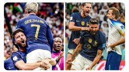 England bid farewell to 2022 FIFA World Cup after losing 1-2 to France in quarter Final