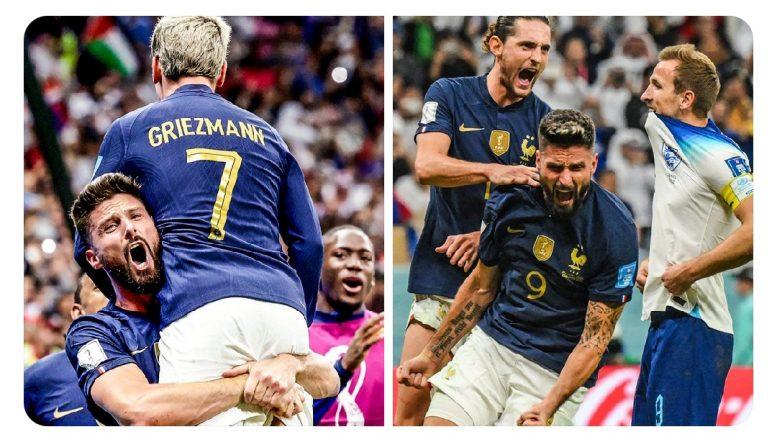 England bid farewell to 2022 FIFA World Cup after losing 1-2 to France in quarter Final