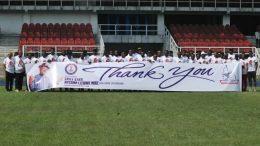 Governor Wike redeems N15 million pledge to each player and official of Rivers United