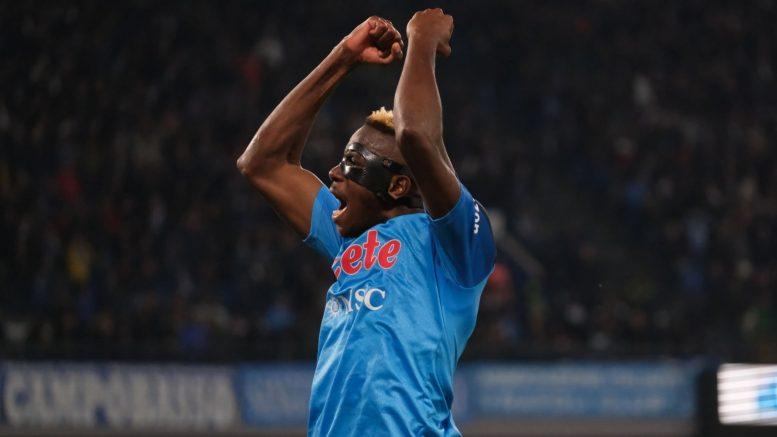 Victor Osimhen net brace, grab assist as Napoli move 10 points clear at the top of Serie A table