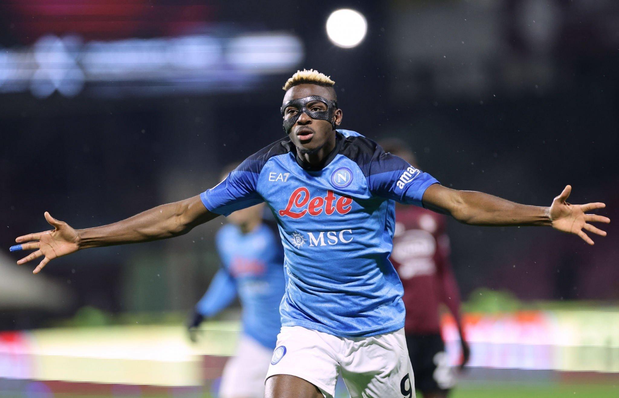 Another huge win, God is the greatest - Victor Osimhen celebrates 14th Serie A goal