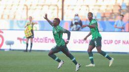 Jude Sunday net brace as Flying Eagles thrash Tunisia to secure U20 AFCON third spot