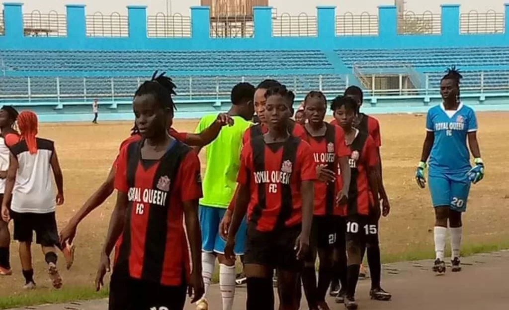 Royal Queens set to pay 1M naira after walking away from NWPL match in 78th minute