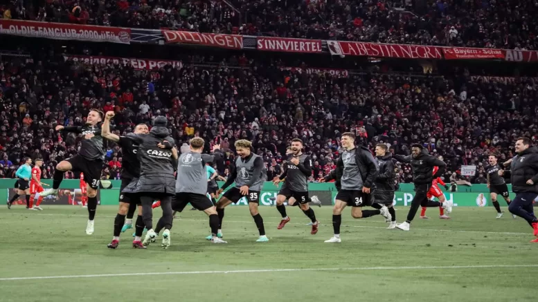 Freiburg dumps Bayern Munich out DFB-Pokal Cup in front of their fans