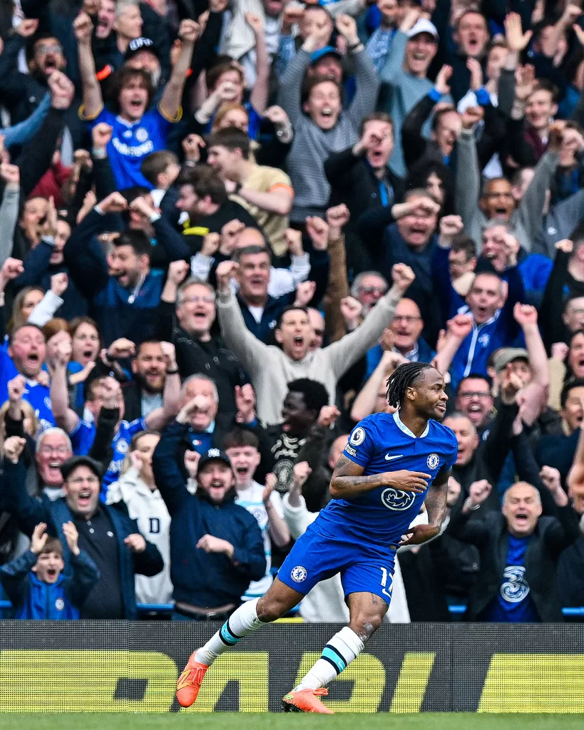 Raheem Sterling star in Chelsea 2-2 home draw vs Nottingham Forest 