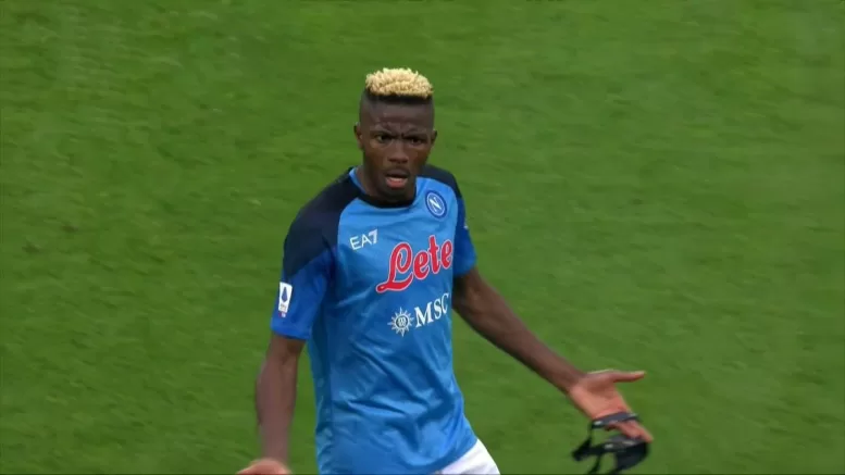 ICYMI: Victor Osimhen upset over Spalletti’s decision against Inter Milan