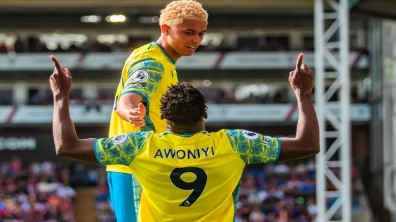 Taiwo Awoniyi hits scoring milestone in Premier League debut season