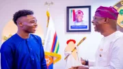 Governor Sanwo-Olu, Bukayo Saka Unite for Youth Football Development in Lagos