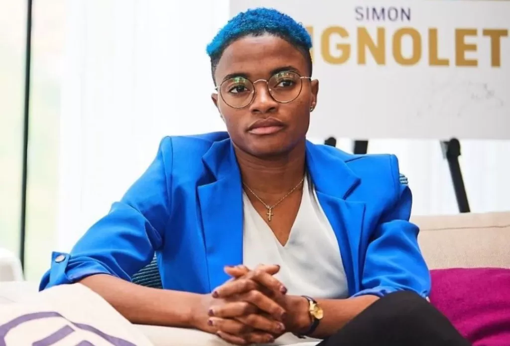 Super Falcons Star Rasheedat Empowers Young Talents with Football Gears