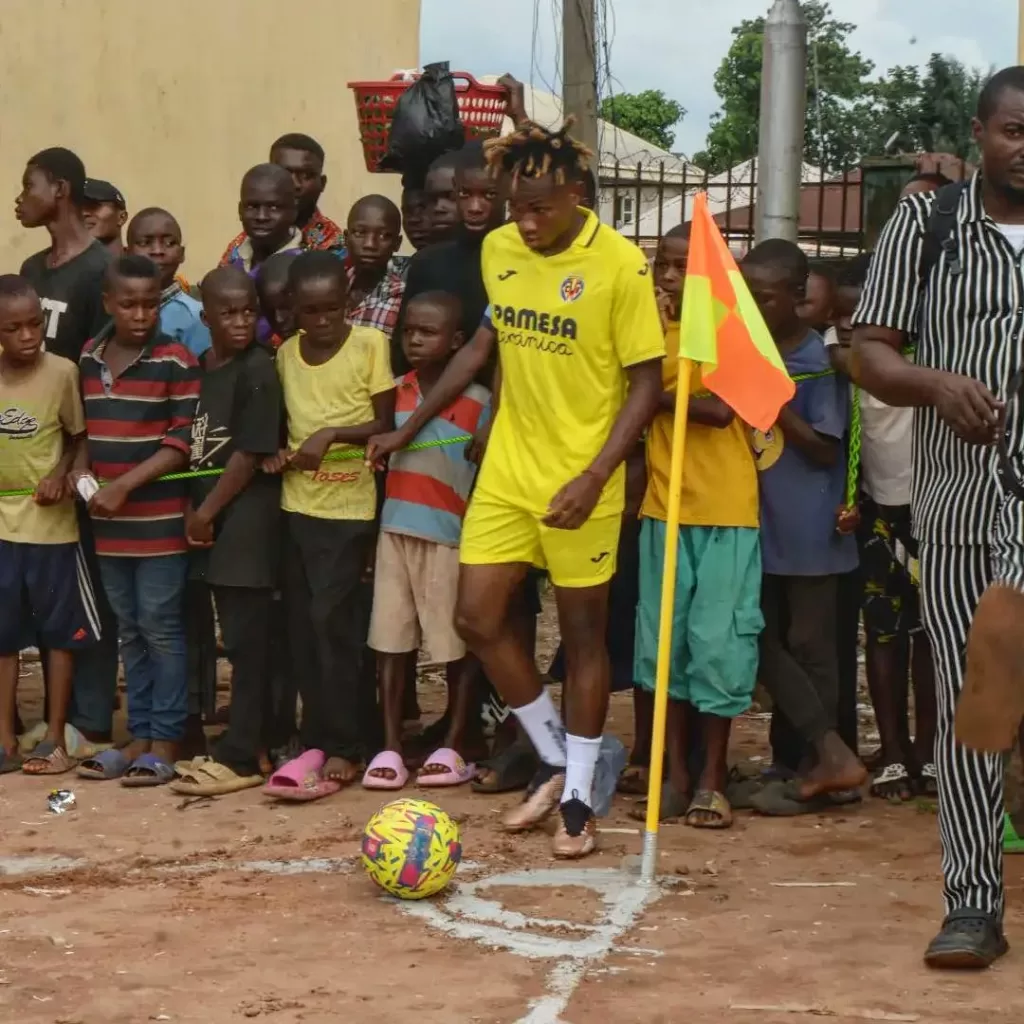 Super Eagles Star Samuel Chukwueze Shines in Hometown Tournament