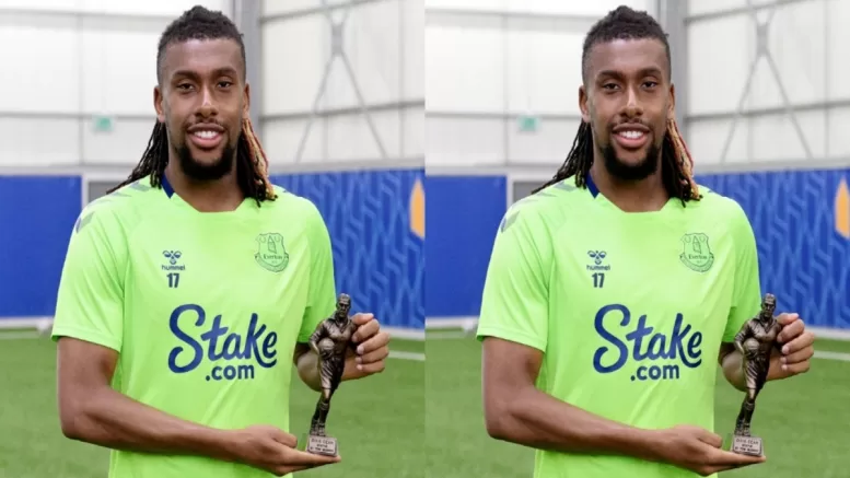 Alex Iwobi crowned Everton's Players' Player of the Season
