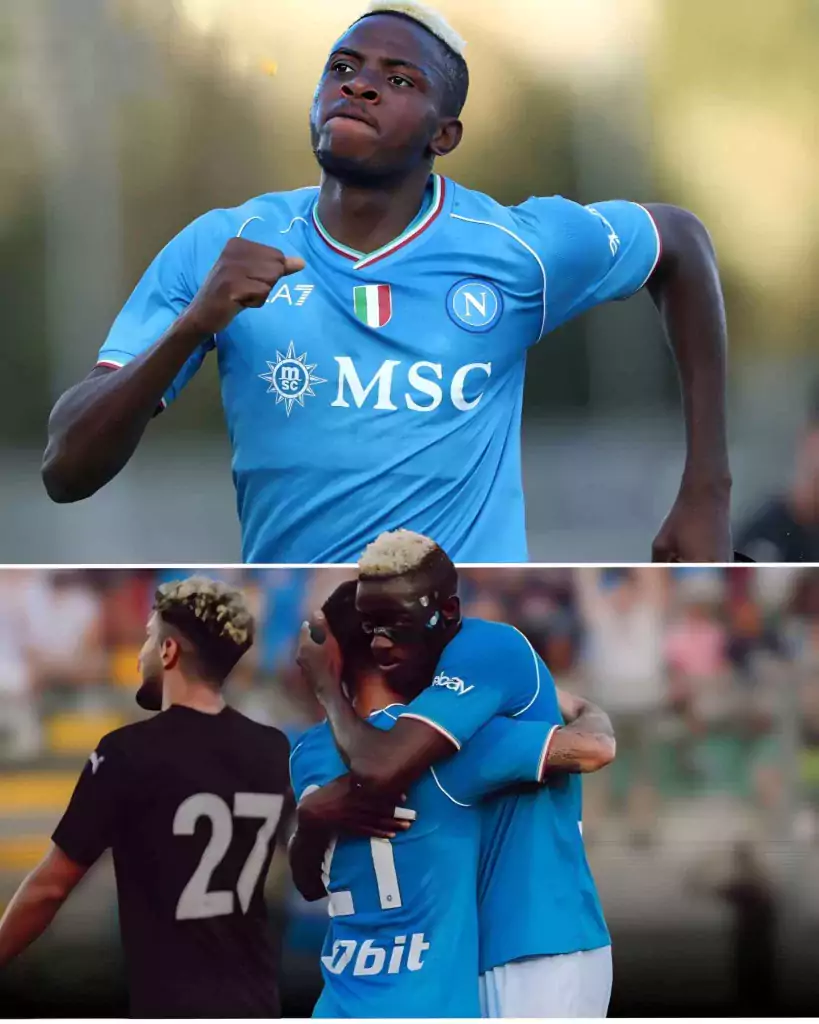Victor Osimhen Strikes Twice in Napoli Pre-Season Win vs Hatayspor