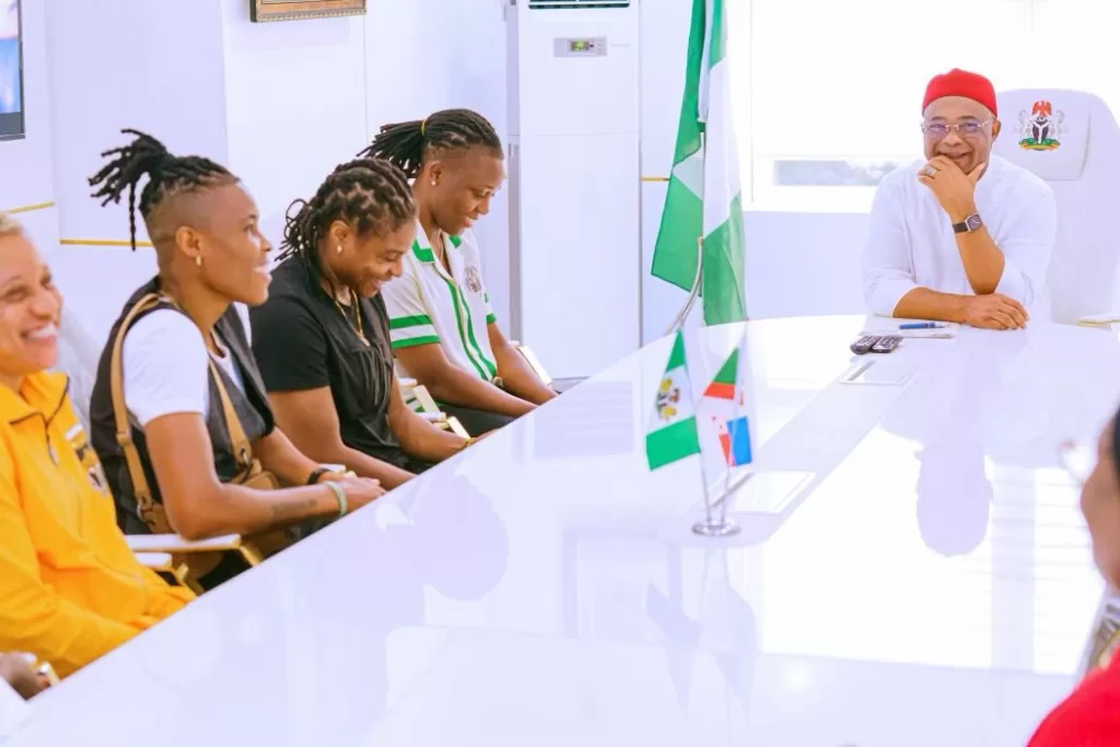 Super Falcons stars Chiamaka, Oparanozie laud Hope Uzodinma for $10k, land gifts