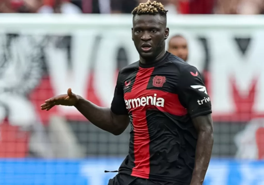Nigerian striker Victor Boniface grabs assist in Bayer Leverkusen 5-Goal Thriller vs RB Leipzig