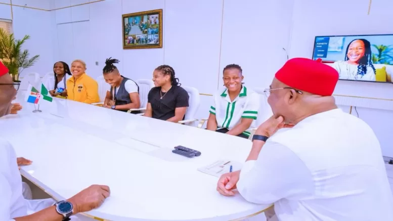 Super Falcons: Chiamaka, Oparanozie laud Uzodinma for $10K & land gifts