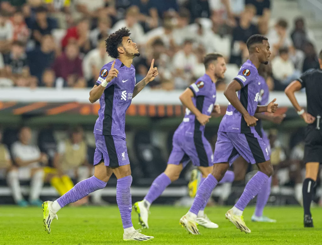 Nunez, Diaz, and Salah Lead the Reds to Thrilling victory