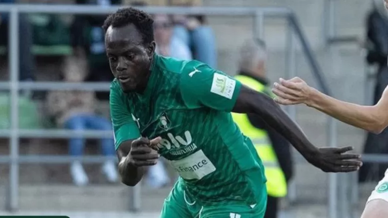 Abiodun Ogunniyi scores as FK Auda cruise to huge home league win over FS Metta