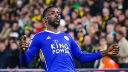 Kelechi Iheanacho scores first league goal of the season