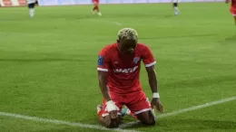 Saliman Kayode scores 3 goals in 3 games for FK Zvijeda 09