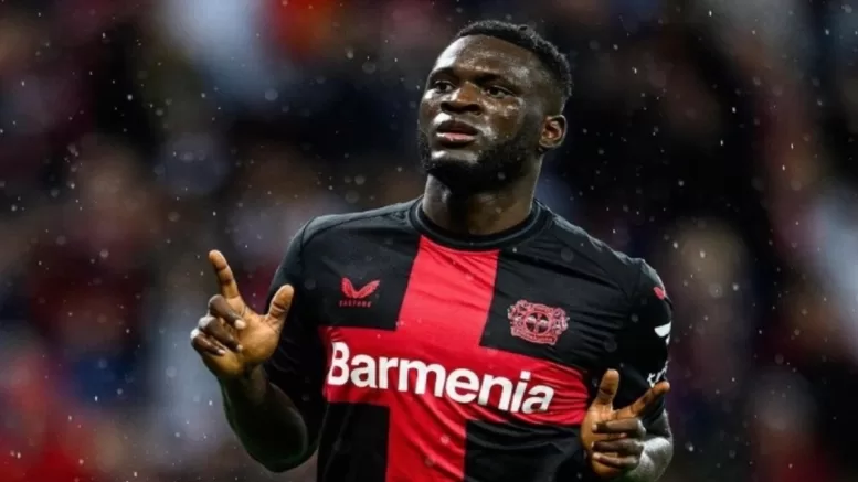 Victor Boniface Europa League debut 1