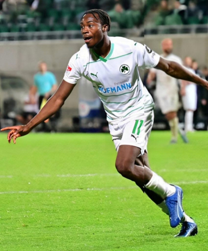 Dickson Abiama Scores, Assists as Greuther Furth Thrash VfL Osnabruck