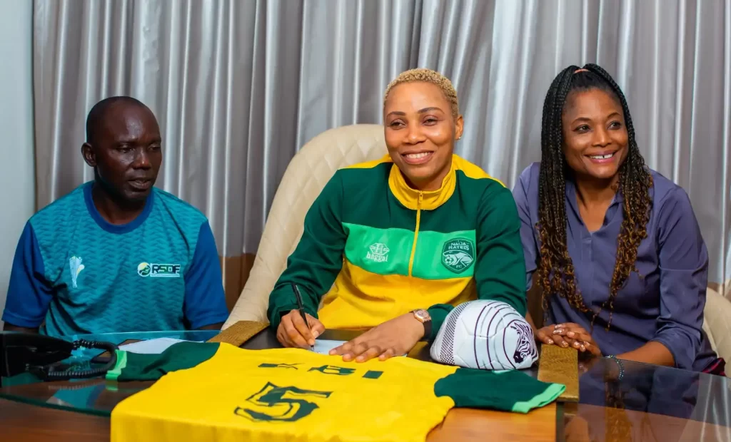 Super Falcons Star, Onome Ebi back to NWFL After 15 years 