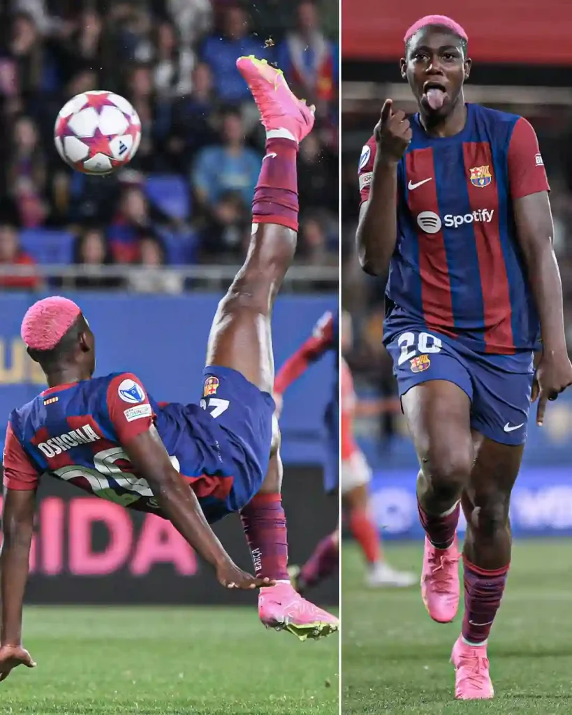 Asisat Oshoala's Bicycle Kick Stuns Benfica in Champions League Win