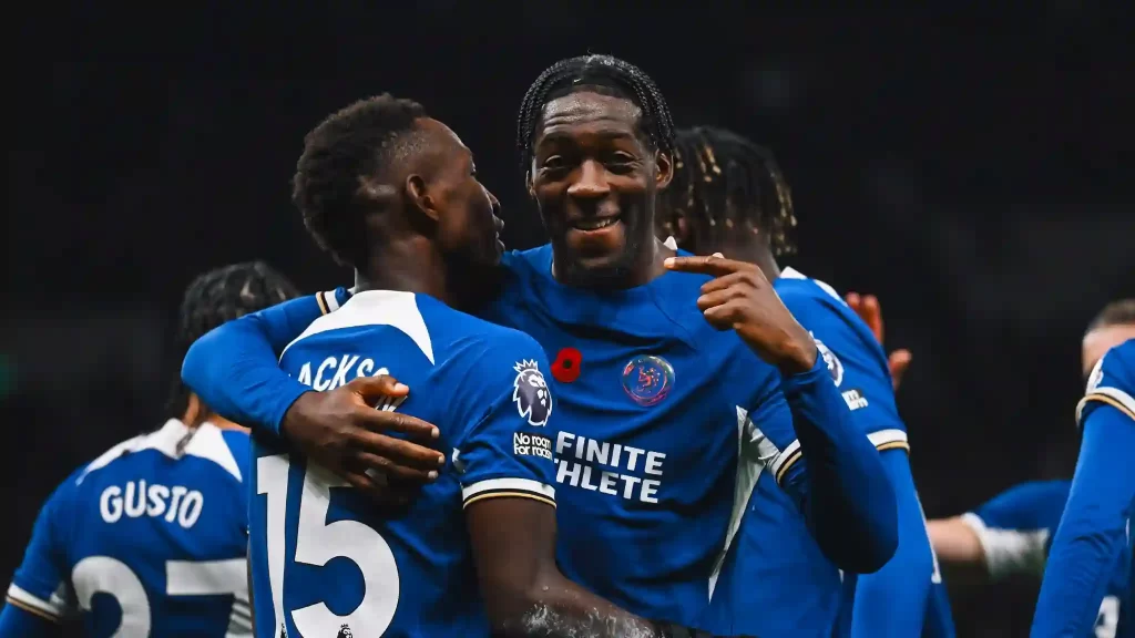 Nicolas Jackson Bags first Premier League hat-trick as Chelsea dismantle Spurs