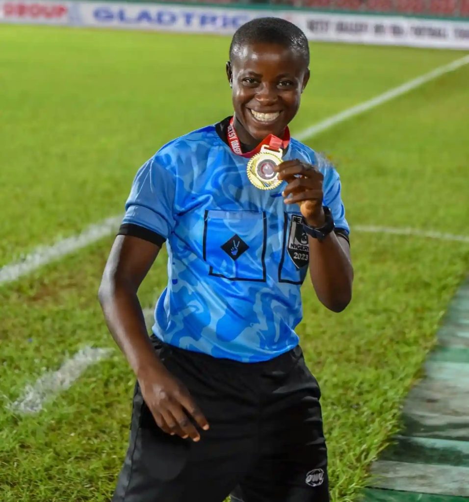 NPFL Referee Ekun Folashade Celebrates Yet Another Milestone at BOWFT 2023