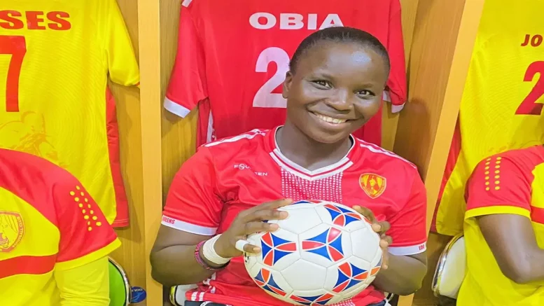 Former Rivers Angels goalie Christian Obia Delighted with Super Falcons' Call-Up