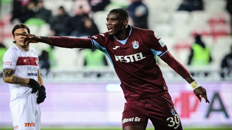 Paul Onuachu Scores in Third Consecutive League Game for Trabzonspor