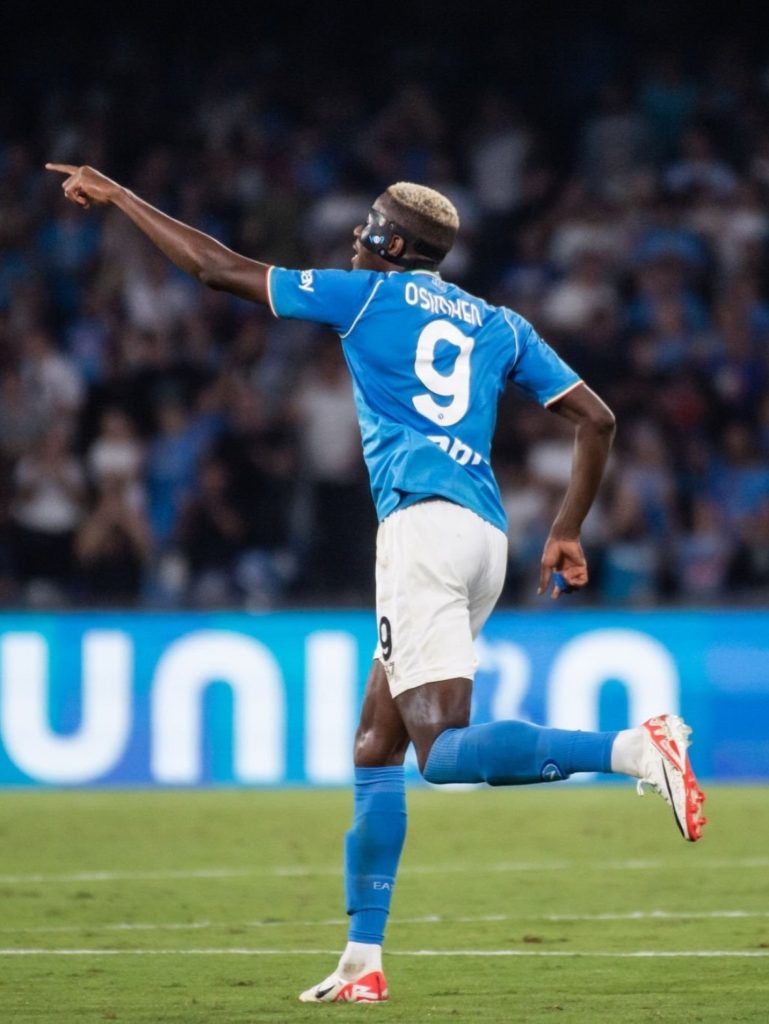 Victor Osimhen Assist and Head Napoli to Victory Over Cagliari