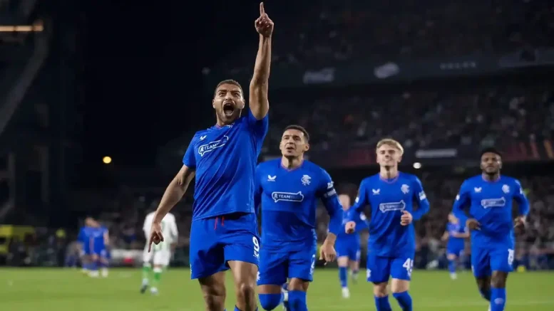 Cyriel Dessers Scores Solo Goal, Bag Assist as Rangers Triumph in Europa League Thriller