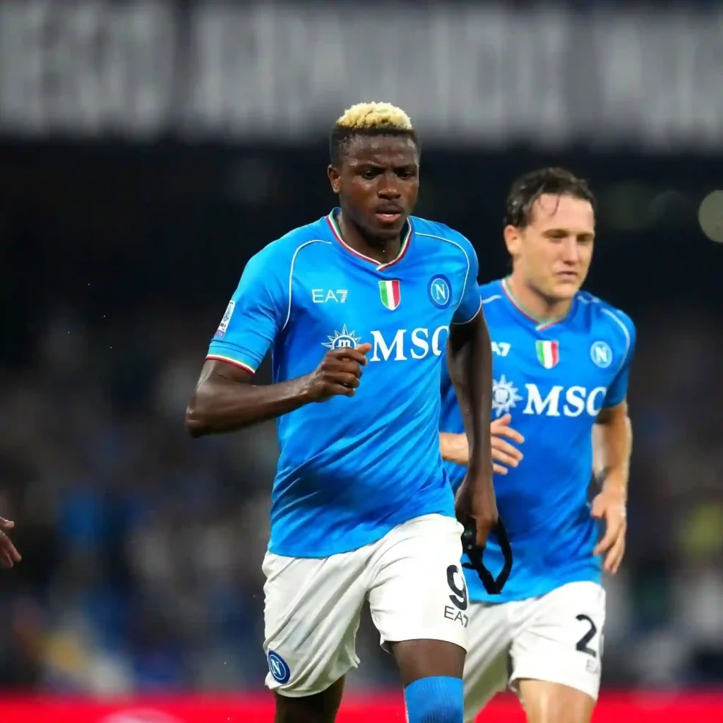 Osimhen Marks Footballer of the Year with Champions League Goal