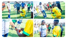Romantic Proposal Precedes Plateau United's Stunning Victory Over Enugu Rangers