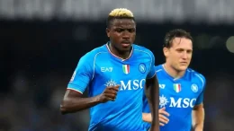 Osimhen Marks Footballer of the Year with Champions League Goal