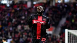 Victor Boniface 14th Goal of the Season for Bayer Leverkusen